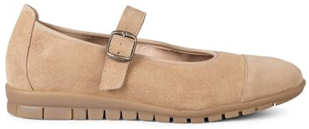 Micaela - Merceditas de seraje Beige