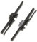 Boutons coulissants coulissants pour console de jeu 3DS LL XL