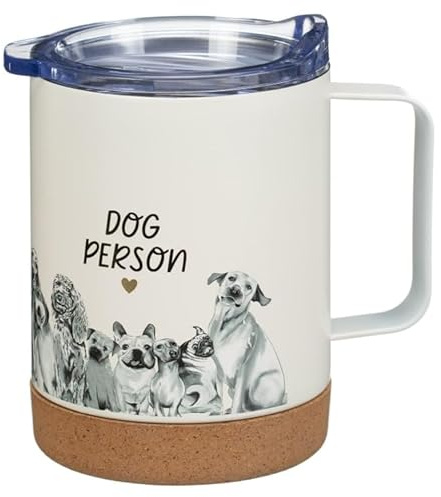 New Adorable Dog Lover Insulated Travel Flask with Leakproof Lid – Reusable Coffee and Tea Mug, Perfect for On-The-Go Ideal for Work, Commute Gift for Dog Owners and Pet Lovers -A82