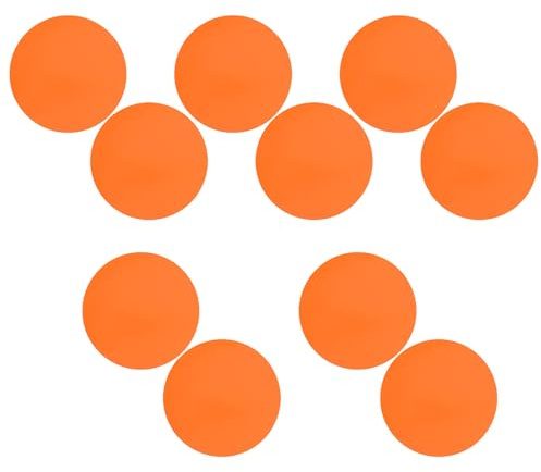 Operitacx Scheinwerfer Farbfolie mit Lichtfarbenwechselfolie Selbstklebende 30 Stück Orange aus Pet und Verblassschutz für Wohn und Esszimmer