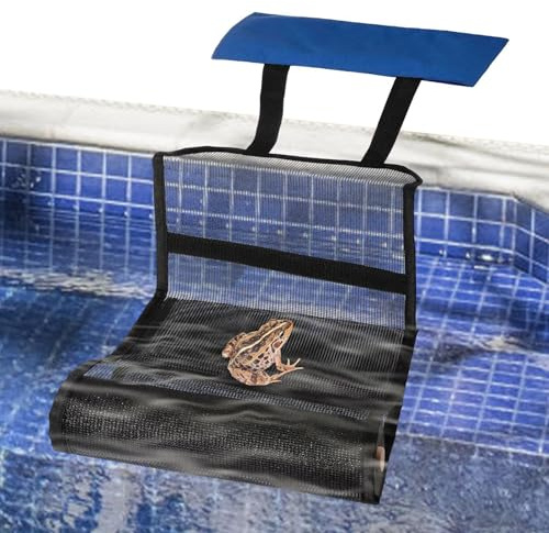 Ausstiegshilfe Pool Für Katzen, Pool-Tierrettungsrampe, Ausstiegshilfe, Pool Tier Fluchtrampe Für Kleintiere Schwimmende Tierrampe Pool-Zubehör
