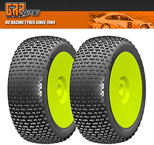 GRP 1:8 Buggy RC Reifen Komplettrad Easy Medium # gelb