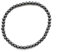 Taddart Minerals – Silber Graues Armband aus dem natürlichen Edelstein Hämatit mit 4 mm Kugeln auf elastischem Nylonfaden aufgezogen – handgefertigt