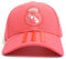 adidas Erwachsene 3 Stripes Kappe, Real Coral/Vivid Red/White, OSFY