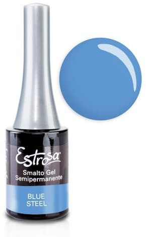 ESTROSA Nagellack Semi-permanent Blau Stahl 14 ml Artikel Für die Nägel