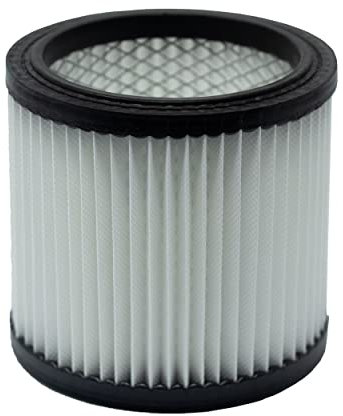 1 filtro a pieghe con griglia interna, adatto per aspirapolvere Parkside PAS 500 A1, B1, D2, D3, PASK 18/7C, 18/8C, 18/9 C, filtro di ricambio a lamelle