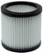 1x Faltenfilter mit Innengitter passend für Parkside Aschesauger PAS 500 A1, B1, D2, D3, PASK 18/7C, 18/8C, 18/9 C, Ersatzfilter Lamellenfilter Filter