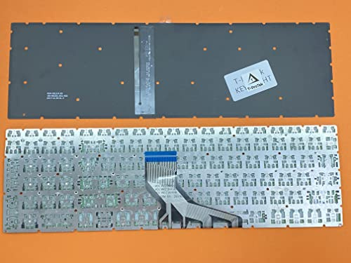 T-ProTek DEUTSCHE-Tastatur Keyboard Grün Beleuchtung kompatibel für HP 15-da0406ng