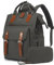 LOVEVOOK Backpack for School, Laptop Backpack for Women 15.6inch, Backpacks Womens, College Bag for University Student Teenagers, Water-resistant Travel Work Rucksack Bags with USB Port, Grey Brown