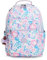 Kipling Seoul, großer Rucksack mit Laptopschutz 15 44cm 27L Aqua Flowers, Aqua Flowers, Einheitsgröße, Seoul