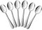 Joyfair Kleiner Kinderlöffel Set, 15cm Edelstahl Poliert Kleine Kinderbesteck Löffel mit Hammergriff, 6-teiliges Kleinkinder Besteck für Home/Küche/Schule, Ungiftig & Gesund, Spülmaschinenfest