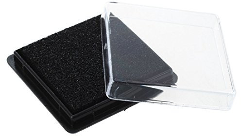 Oikabio Stempelkissen Stempel-Kissen Hochzeit Brief Dokument Schwarz