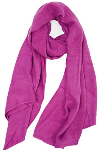 Van Der Rich ® - Sciarpa Scialle Pashmina - Donna (Unita-Fucsia)