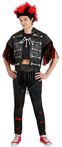 Adult Lost Kid Leader Fancy Dress Costume Medium Red
