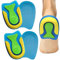 2 Paires de Talonnettes en Gel de Silicone, Talonnette Epine Calcaneenne Gel Grandissante Orthopédique Taille S pour Fasciite Plantaire, Douleurs au Talon d'Achille