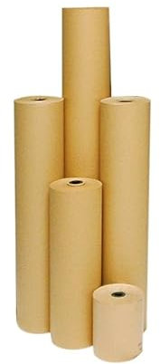CARSKY Papier Kraft Rouleau 90cm Sky Paper 40Gr/M² péliculé Rouleau 400M