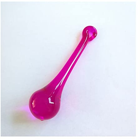 ViLLeX Buntglasfenster Ganging 10 Stück Kristall-Regentropfen-Anhänger, 16 x 60 mm, Glasteile for Beleuchtung, Kronleuchter, Prismen, Kristalle, Beleuchtung, Lampen-Ersatzteile (Color : R-ose)