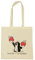Logoshirt® Der kleine Maulwurf I Erdbeeren I Baumwolltasche I natur I Lizenziertes Originaldesign