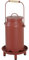 Zolux - Mangeoire métal broc Seau ø 24 x 40 cm Rouge pour Basse Cour