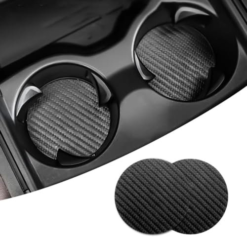 KKJHGFDF 2 Stück Auto Getränkehalter Untersetzer, Für BMW X1 E84 2010-2014 Auto Anti-Rutsch Getränke Temperaturbeständigkeit Tasse Pad zubehör