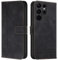 Cqkob Cover per Huawei P9 Lite 2017 Custodia protettiva in silicone TPU premium, Custodia Portafoglio con Supporto Slot per Schede Chiusura Magnetica-Nero