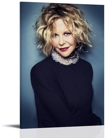 CHENSUL Meg Ryan Poster-Bild, Druck, Leinwand, Wandfarbe, Kunstdekoration, moderne Wohnkunstwerke, Idee, 30 x 45 cm