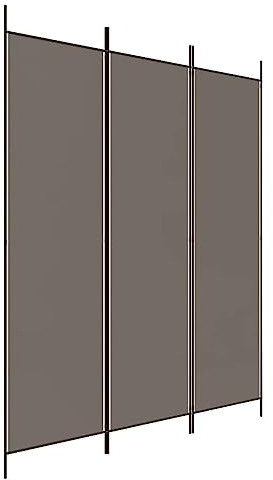 Trennwand Wohnzimmer Trennwand Raumteiler Paravent Raumteiler Stellwand - 3-TLG. Paravent Anthrazit 150x200 cm Stoff für Garten Küche Schlafzimmer Balkon