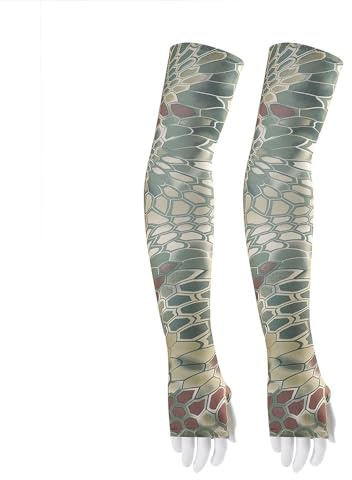 Anevous Armstulpen Unisex,Sport Armlinge Herren,Sonnenschutz UV-Schutz Arm Sleeve,Damen Kühl Ärmel,Gaming Armsleef mit Daumenloch für Radfahren,Angeln,Basketball,Wandern,Laufen,