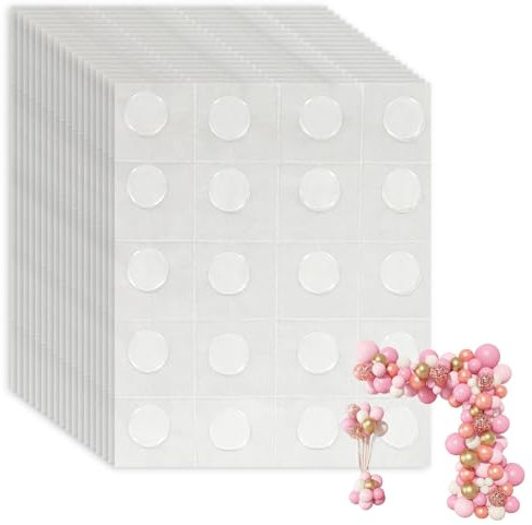 1200 PCS Glue Dots Double Sided, Removable Glue Dots For Balloons, Extra Strong Sticky Dots for Party, Wedding, DIY Crafts