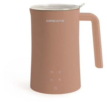 CREATE/MILK FROTHER STUDIO/Espumador calentador de leche eléctrico moca/Pantalla táctil, 4 programas automáticos, sitema de seguridad, 350ml, uso en frío o en caliente, 400 W