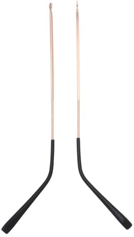 GARVALON Brillenbügel Ersatz 1 Paar Edelstahl Bügelenden in Roségold für Brillenersatzarm und Bügelwechsel bei Sportbrillen