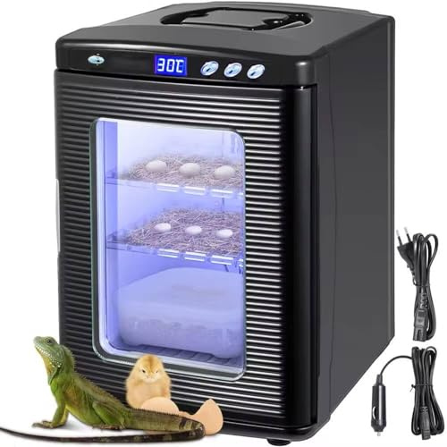 Digital Thermostat Reptile Egg Incubator for Lizard Turtle Snake Chameleon