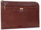 Visconti - Porte Document Cuir Homme - Pochette Pour A4 Bloc-Note et Tablette - Portefeuille Zippé - Conférencier Organiseur - 18238 BOND - Tanne