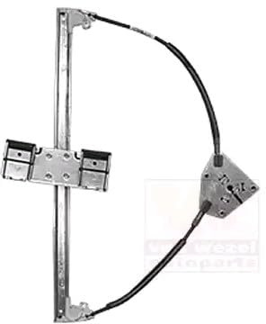 VAN WEZEL 2740262 Fensterheber Vorne Rechts Elektrisch ohne Elektromotor DD14585609A DD1458560F DD1458590A