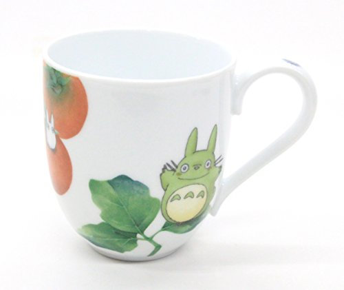Noritake VT91086/1704-2 Tasse en porcelaine fine My Neighbor Totoro Passe au micro-ondes Passe au lave-vaisselle Tomate
