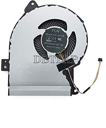 DBTLAP Nuevo Ordenador portátil CPU Ventilador para ASUS x541 x541sa X541SC X541U X541UV X541UA D541NA R541S X541JL Ventilador más Fresco