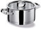 Küchenprofi Bratentopf SAN REMO 20cm | Höhe 9,5 cm | Kochtopf 2,5 L | Topf Induktion | Topf Edelstahl | Sicherheitsglas-Deckel