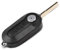 1neiSmartech Remote Control Shell and Detachable Blade Replacement 3 Buttons Compatible For Fiat 500, Punto Panda, Not Included Transponder / Chip/Battery (Shell + SIP22 Blade + Button Cover)