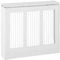 HOMCOM HOMCOM Heizkörperverkleidung Heizungsabdeckung Heizkörper Radiator Abdeckung 90 x 18 x 84 cm Heizkörper Abdeckung für Schlafzimmer Wohnzimmer Weiß