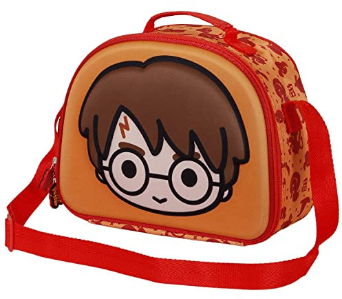 Harry Potter Bobblehead-Porta Merenda 3D, Arancione, 25.5 x 20 cm