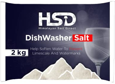 2kg Dishwasher Salt for Dishwashers and Water Softeners (Pack of 1)