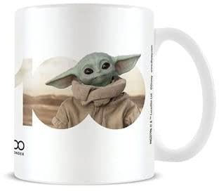 empireposter Star Wars - The Mandalorian - Grogu - Keramik Tasse - Größe Ø8,5 H9,5cm + 1 Lizenz Keramik Tasse - Größe Ø8,5 H9,5 cm
