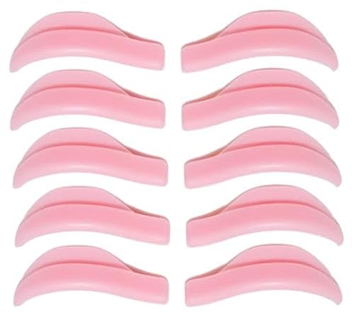 5 Pairs Small Lash Lifting Shields Curlers Pads Glueless eyelid shaped Vegan Cruelty Free Eyeluvlashes Lift & Go (SMALL SHIELDS PINK (5 PAIRS))