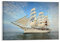 Puzzle 1000 Teile für Erwachsene - Großes Schiff Unter Segel Mit Ufer im Hintergrund - Lernspiel für Teenager, Jungen, Mädchen (50x70cm)