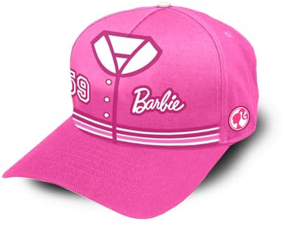 Barbie Varsity-Cappello Bambino, Rosa, 20 x 14 cm