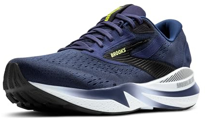 Brooks Adrenaline GTS 24 Stützender Laufschuh für Herren, Peacoat/Black/Sharp Green, 44.5 EU