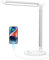 sympa Schreibtischlampe LED, dimmbare mit 7 Helligkeitsstufen, 5 Farbtemperaturen, USB-Ladeanschluss, Touch-Steuerung, Memory-Funktion, Lese-/Stehlampe für Zuhause und Büro, Silber