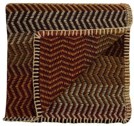 RØROS TWEED - Fri Mini - Halbe Wolldecke aus norwegischer Lammwolle - Design von Anderssen & Voll - Deckenmaße: 150 x 100 cm (3457-M Stubble Field, 100 x 150 cm)