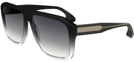 Victoria Beckham Damen Vb671s Sonnenbrille, Schwarz/Kristall