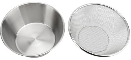 Colino in metallo, efficace filtro per frutta e verdura